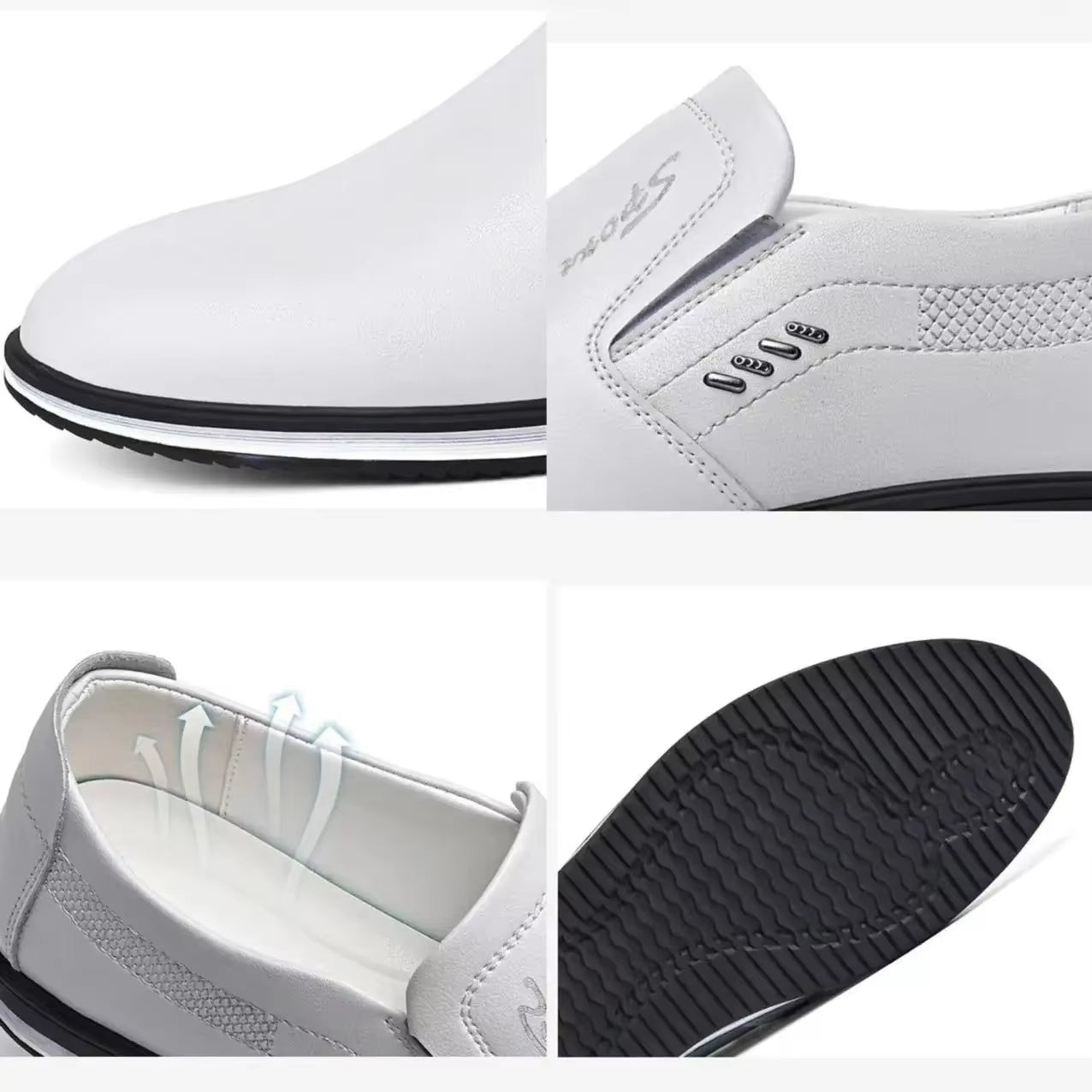 Brand Leather Shoes for Men Designer Loafers High Quality Adult Moccasins Men Driving Shoes Male Footwear Men'S Formal Shoes