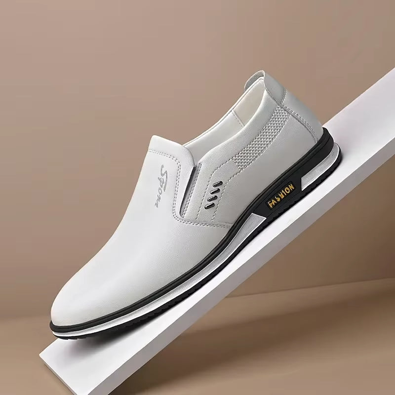 Brand Leather Shoes for Men Designer Loafers High Quality Adult Moccasins Men Driving Shoes Male Footwear Men'S Formal Shoes