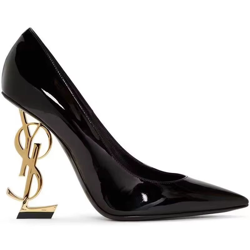 Women'S Summer New Luxury Brand Designer Sexy Pointed High Heels 2025 Elegant Slip-On Party Dress Women'S Sandals Zapatos