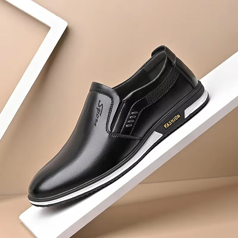 Brand Leather Shoes for Men Designer Loafers High Quality Adult Moccasins Men Driving Shoes Male Footwear Men'S Formal Shoes