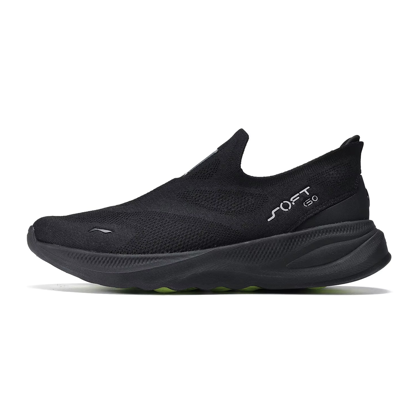 Li-Ning Men SOFT GO 2 KNIT Slip-On Casual Walking Shoes Cushion Comfy Stable  Mesh Jogging Daily Sports Sneakers AGLV017