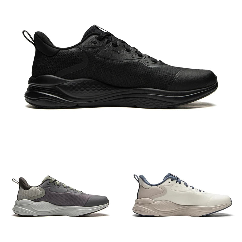 Li-Ning Men LN FLOW Running Jogger Shoes TUFF RB Cushion Comfortable Breathable  Leisure Sports Sneakers AGLU089