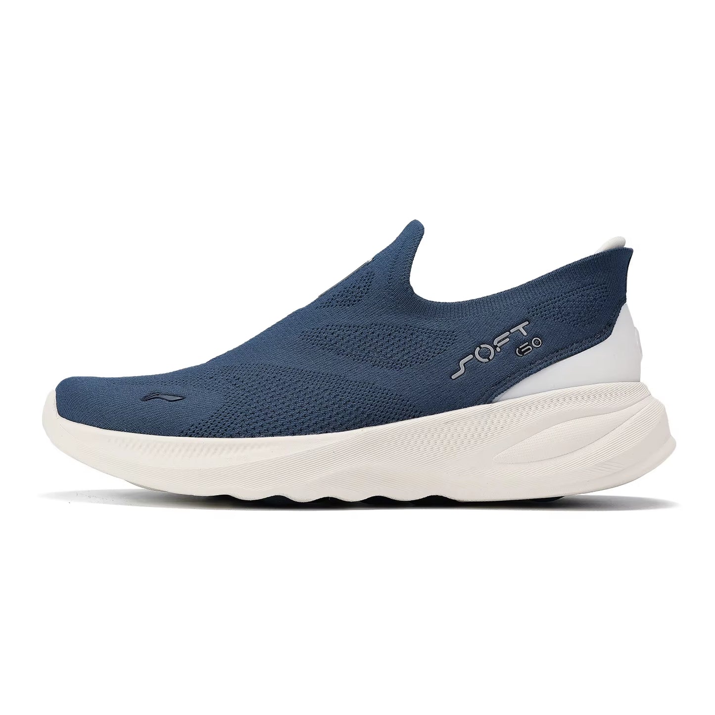 Li-Ning Men SOFT GO 2 KNIT Slip-On Casual Walking Shoes Cushion Comfy Stable  Mesh Jogging Daily Sports Sneakers AGLV017