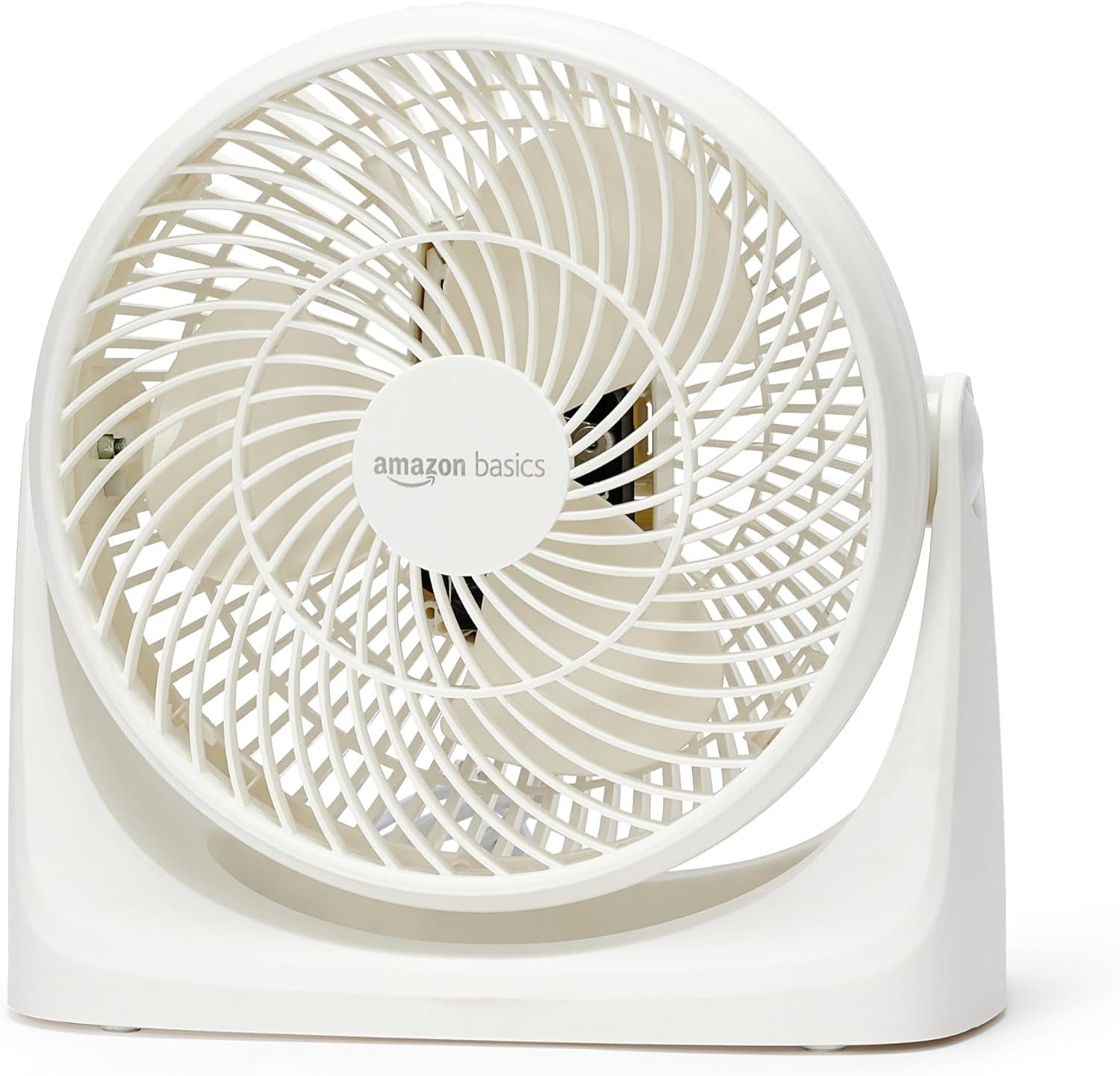 Portable Desk Fan, 7 Inch Quiet Operation Cooling, 3 Speed Settings, 90° Variable Tilt, 15.49 X 27.3 X 27.69 Cm, White