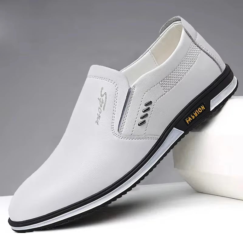 Brand Leather Shoes for Men Designer Loafers High Quality Adult Moccasins Men Driving Shoes Male Footwear Men'S Formal Shoes