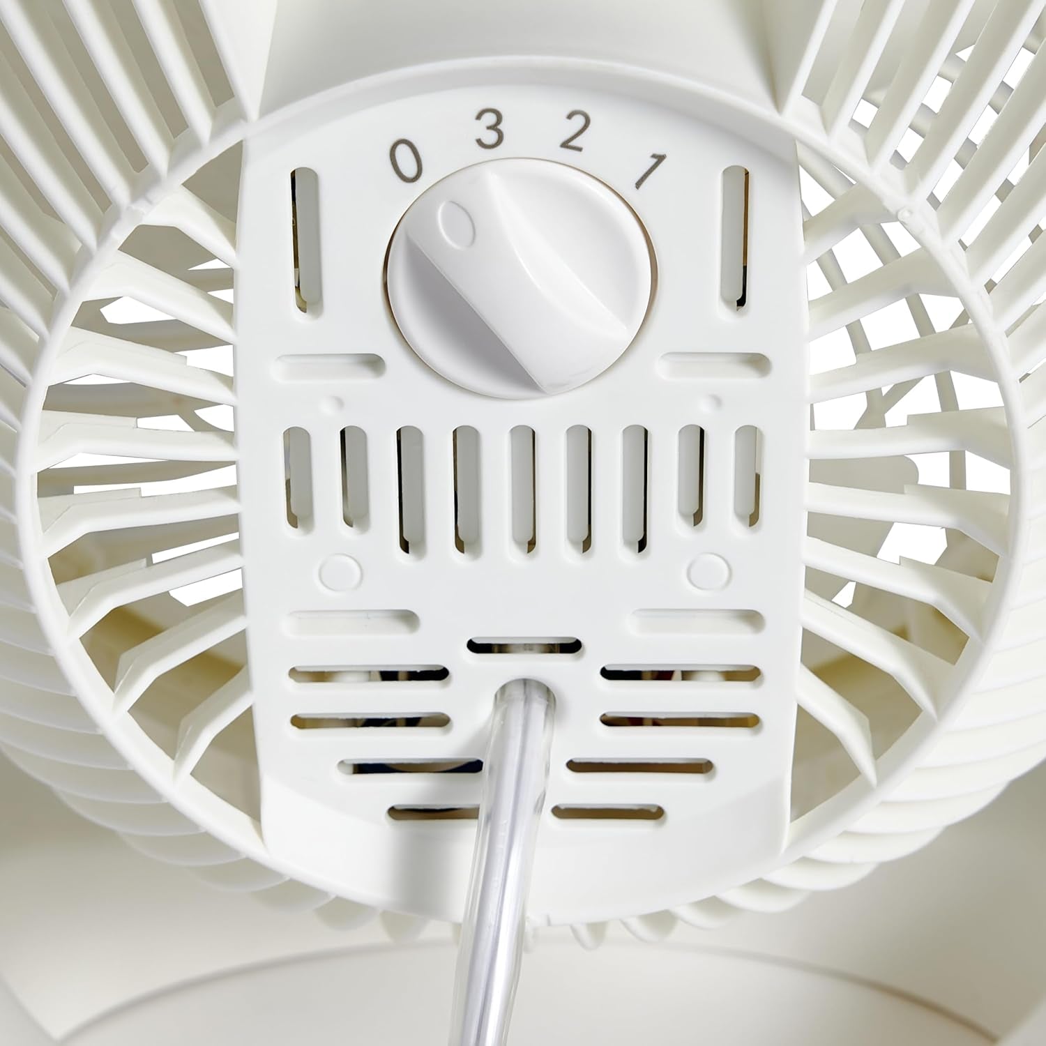 Portable Desk Fan, 7 Inch Quiet Operation Cooling, 3 Speed Settings, 90° Variable Tilt, 15.49 X 27.3 X 27.69 Cm, White